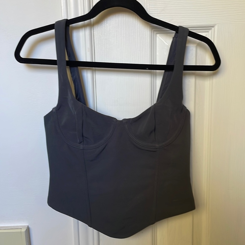 Forever Feels Bustier Petrol - White Fox - Small -  New w/ Tags